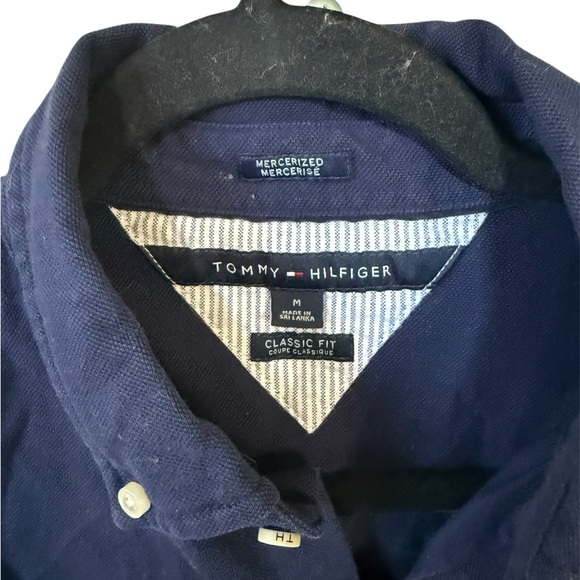 Tommy Hilfiger Navy Blue Men's Shirt - Picture 3 of 3